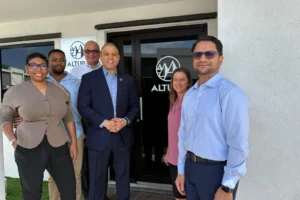 Welcoming Hon. André M. Ebanks, MP to Altura’s Cayman Office